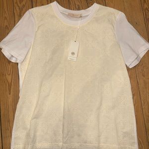 NWT TORY BURCH LOGO T SHIRT